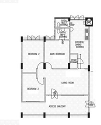 Blk 408 Yishun Avenue 6 (Yishun), HDB 4 Rooms #203710521